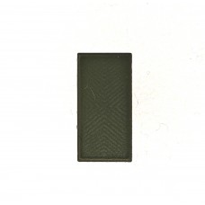 Знак различия металлический, защитного цвета, "прямоугольник" для старшего начсостава РККА на военное время, обр. 1941 г.